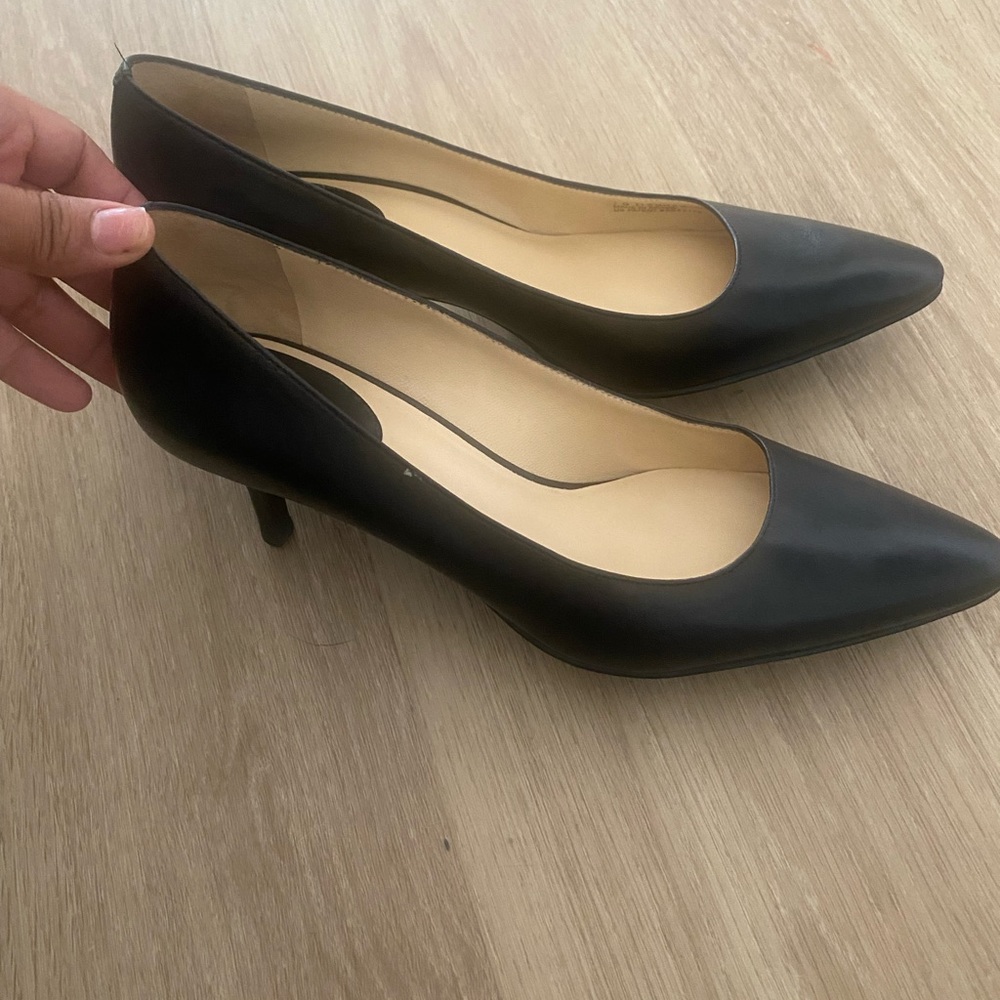 Leather Cole Haan pumps. Gently used.